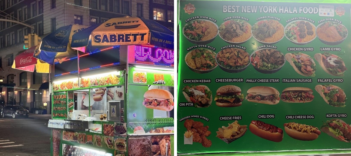 NEW YORK BEST HALAL FOOD Menu
